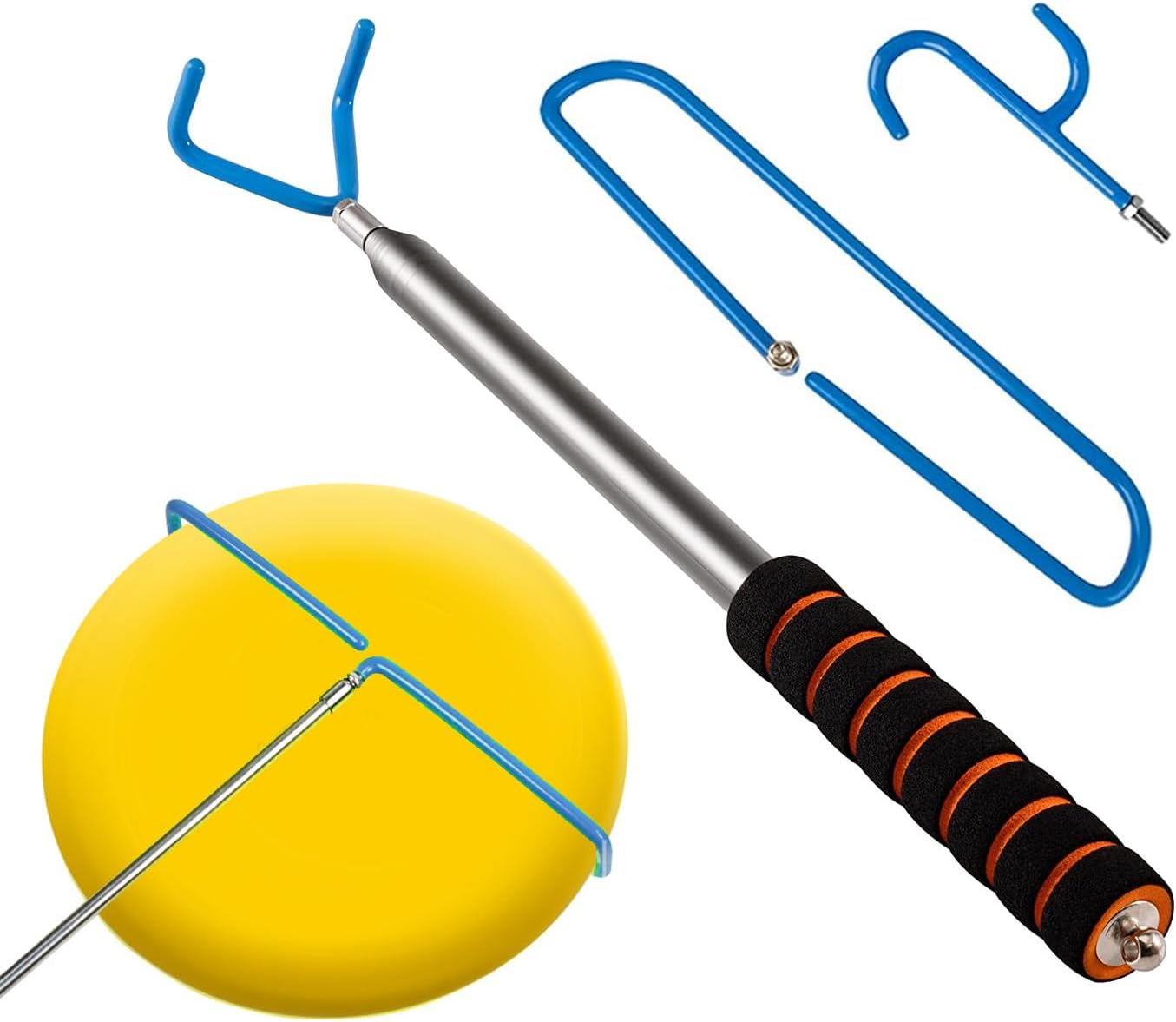 10FT Telescopic Disc Golf Retriever - Retrieve with Ease!