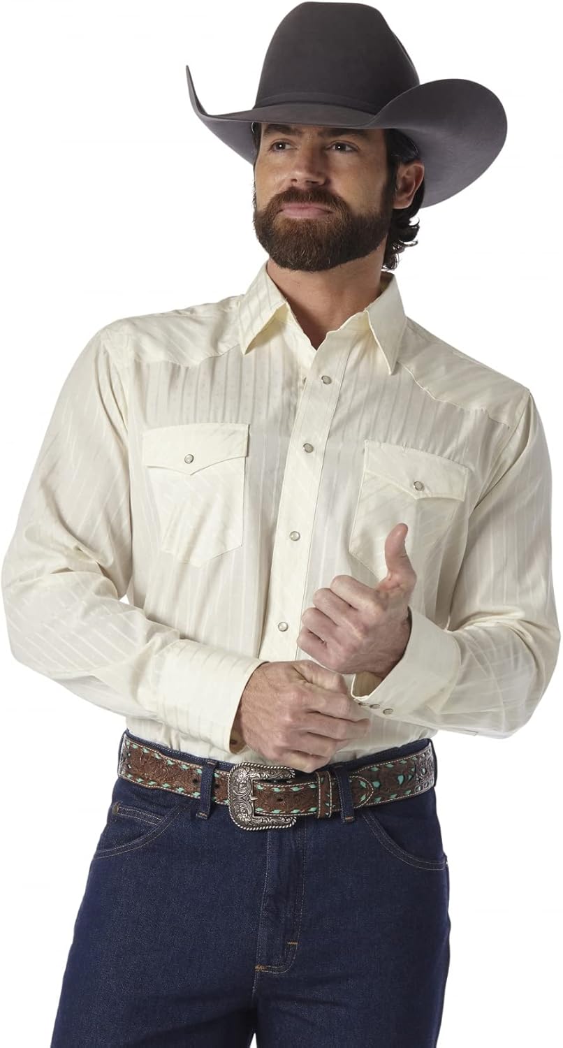 Wrangler Men's Sport Western Long Sleeve Snap Shirt Review