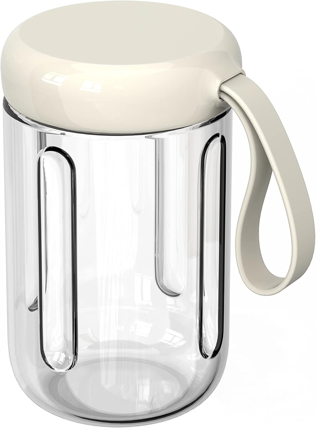 Portable High-Boron Glass Smoothie Bottle
