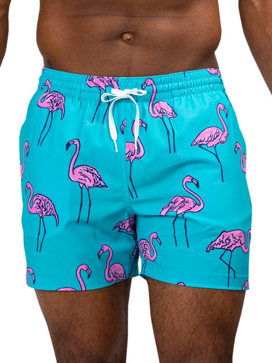 Chubbies Mens Swim Trunks with 4-Way Stretch for Summer Fun