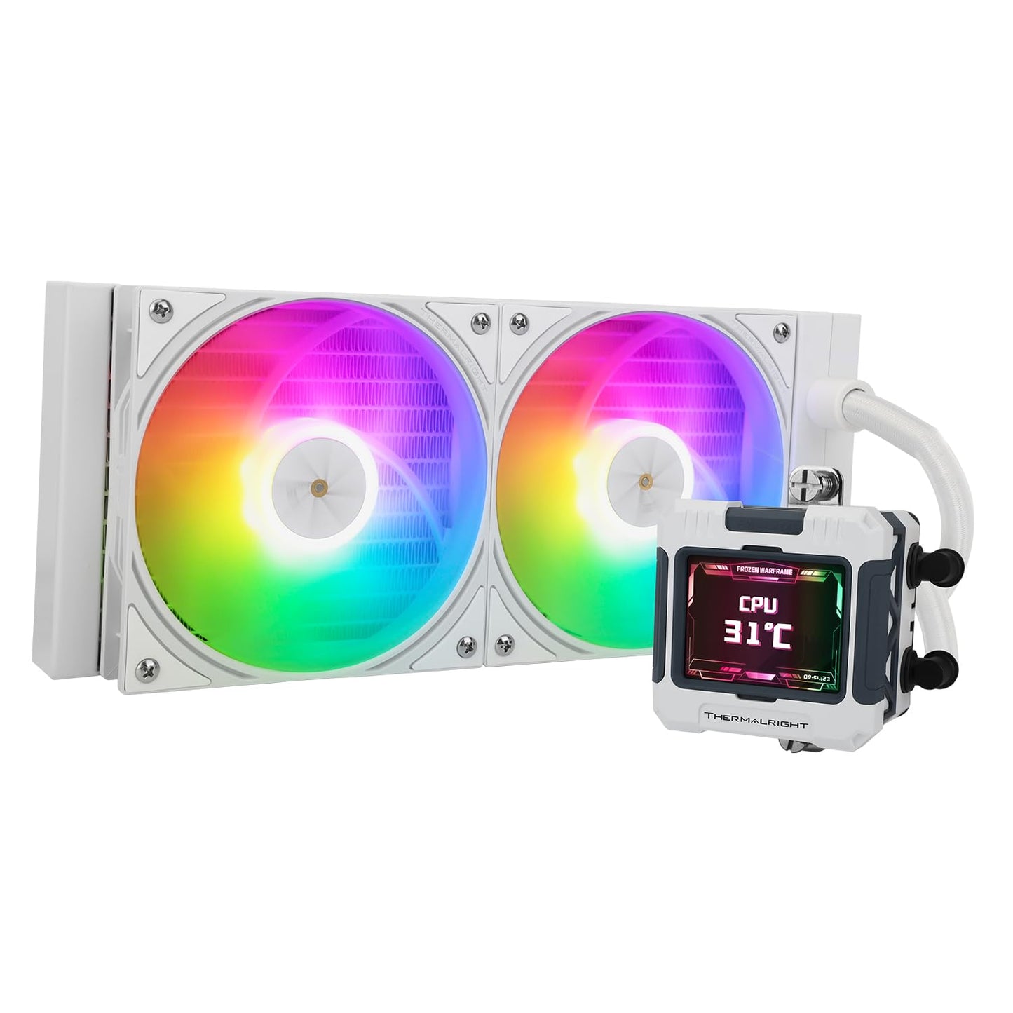 Thermalright FW240 White ARGB V2 CPU Water Cooler Review