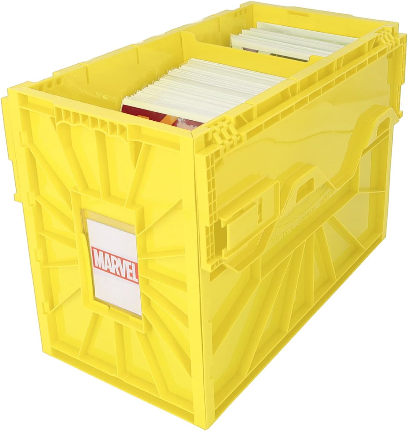BCW Short Comic Book Bin - Stackable Storage for 150 Comics