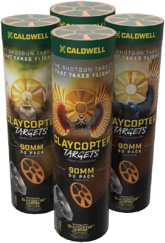Caldwell ClayCopter Discs 110mm Tube - Biodegradable & Lightweight