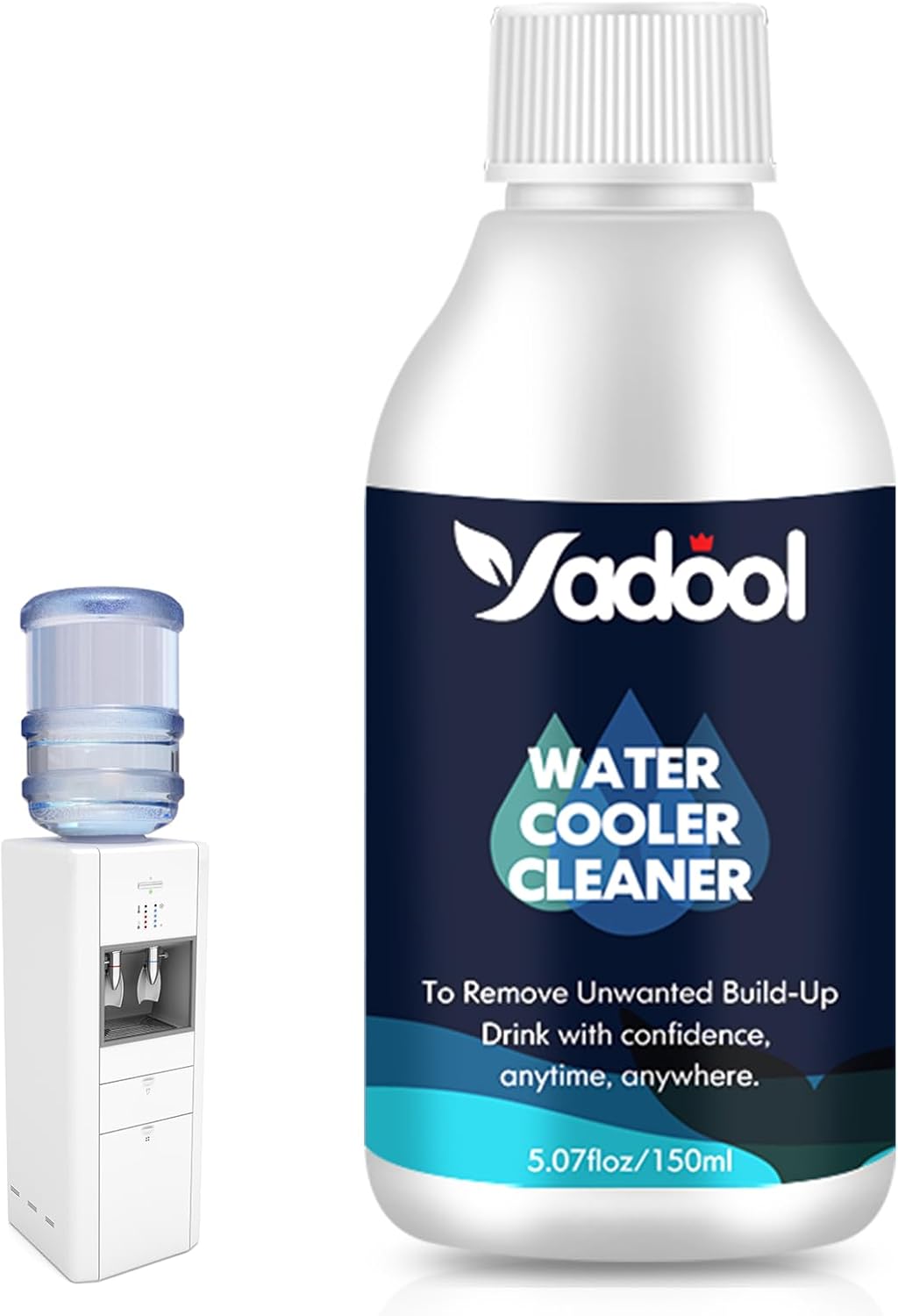 Yadool Water Cooler Cleaning Kit - Refreshingly Clean!