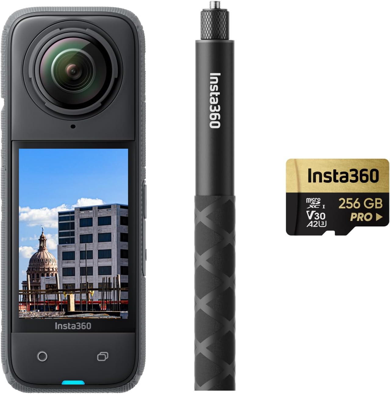 Insta360 X4 Construction Camera - 8K30fps HDR Video & 72MP Photo