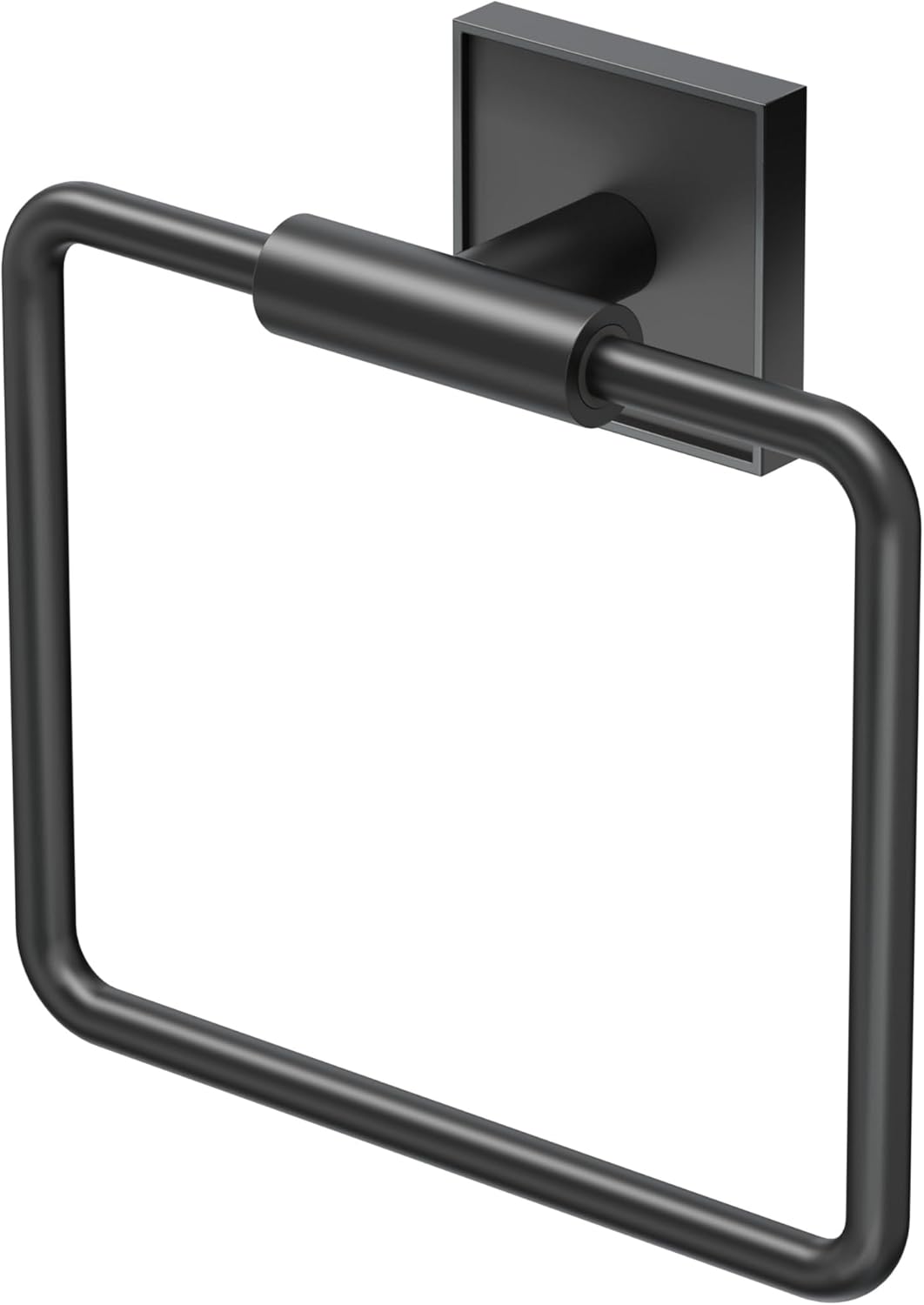 Gatco Mode Towel Ring in Matte Black for Elegant Bathrooms