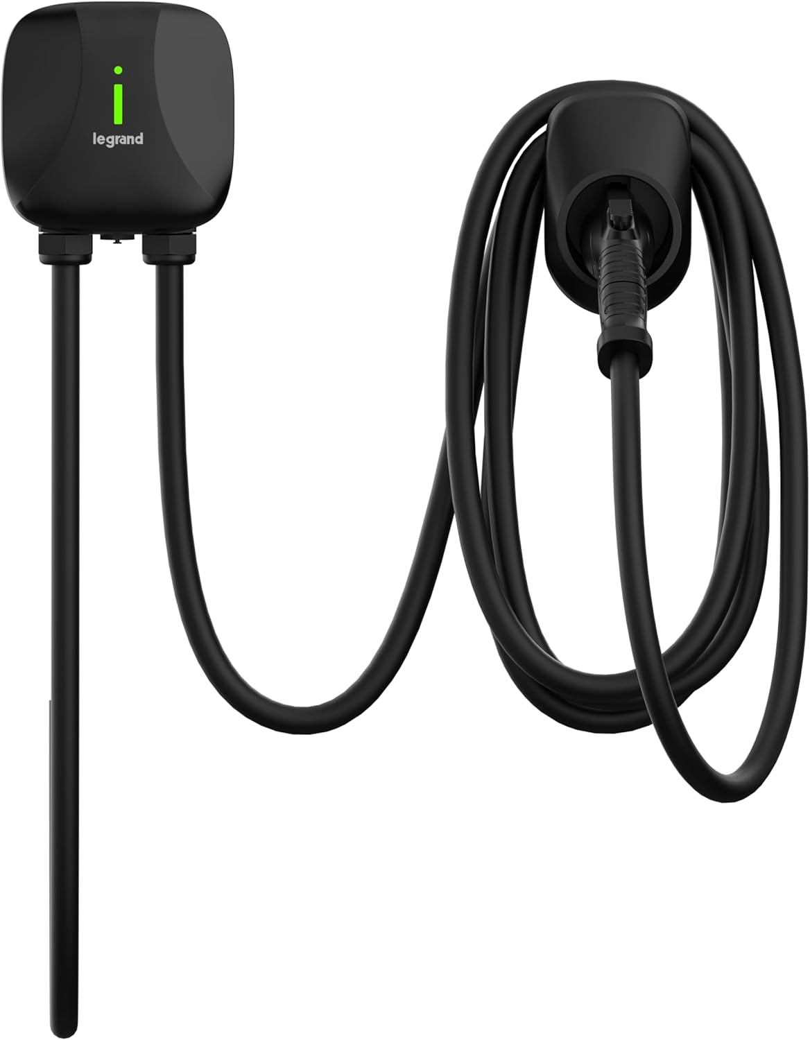 Pass & Seymour 48A Hardwired EV Charger - Fast Charging, Indoor/Outdoor, 18ft Cable