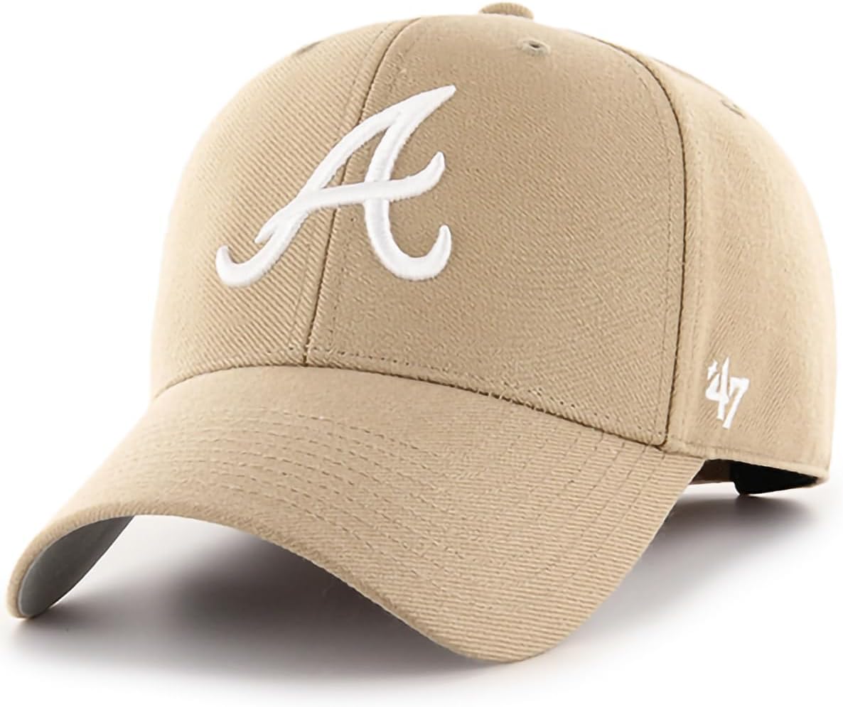 47 MLB Khaki White Primary Logo MVP Adjustable Hat Review