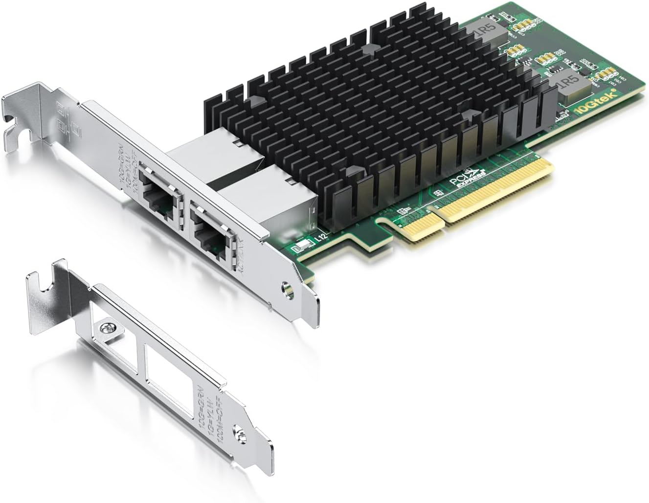 10Gtek 10Gb Dual RJ45 Port Network Card for High-Speed Networking