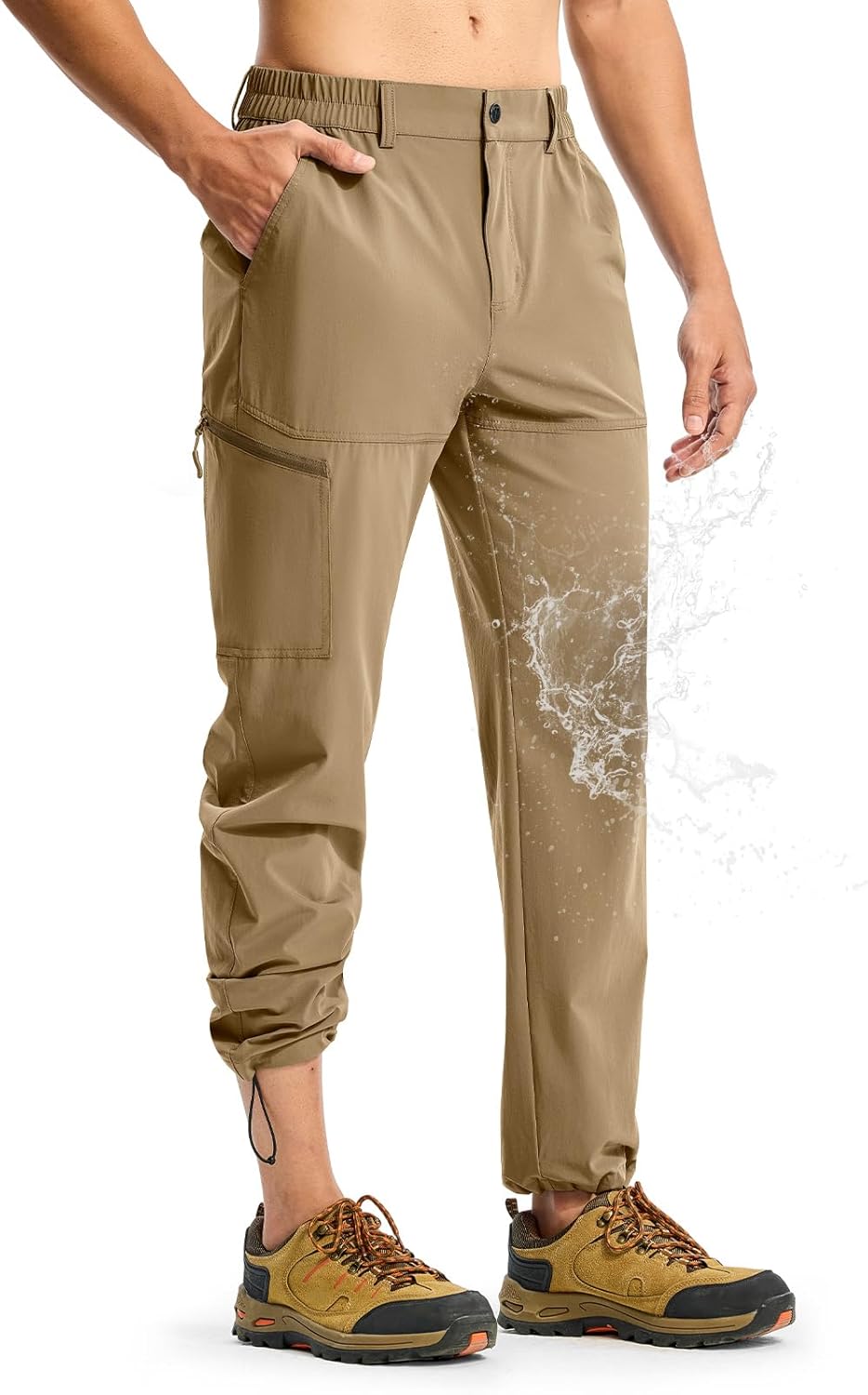 TBMPOY Men's Lightweight Hiking Pants Quick Dry for Outdoor Fun