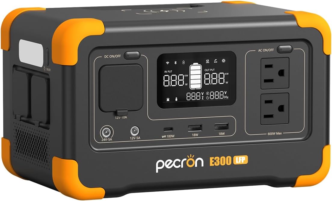 Portable 288Wh Solar Generator: Fast Charging Power Station