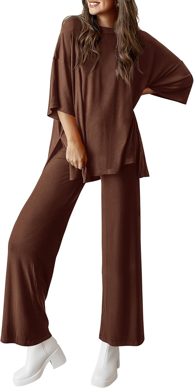 PRETTYGARDEN Two Piece Sets for Women Summer Fashion Lounge