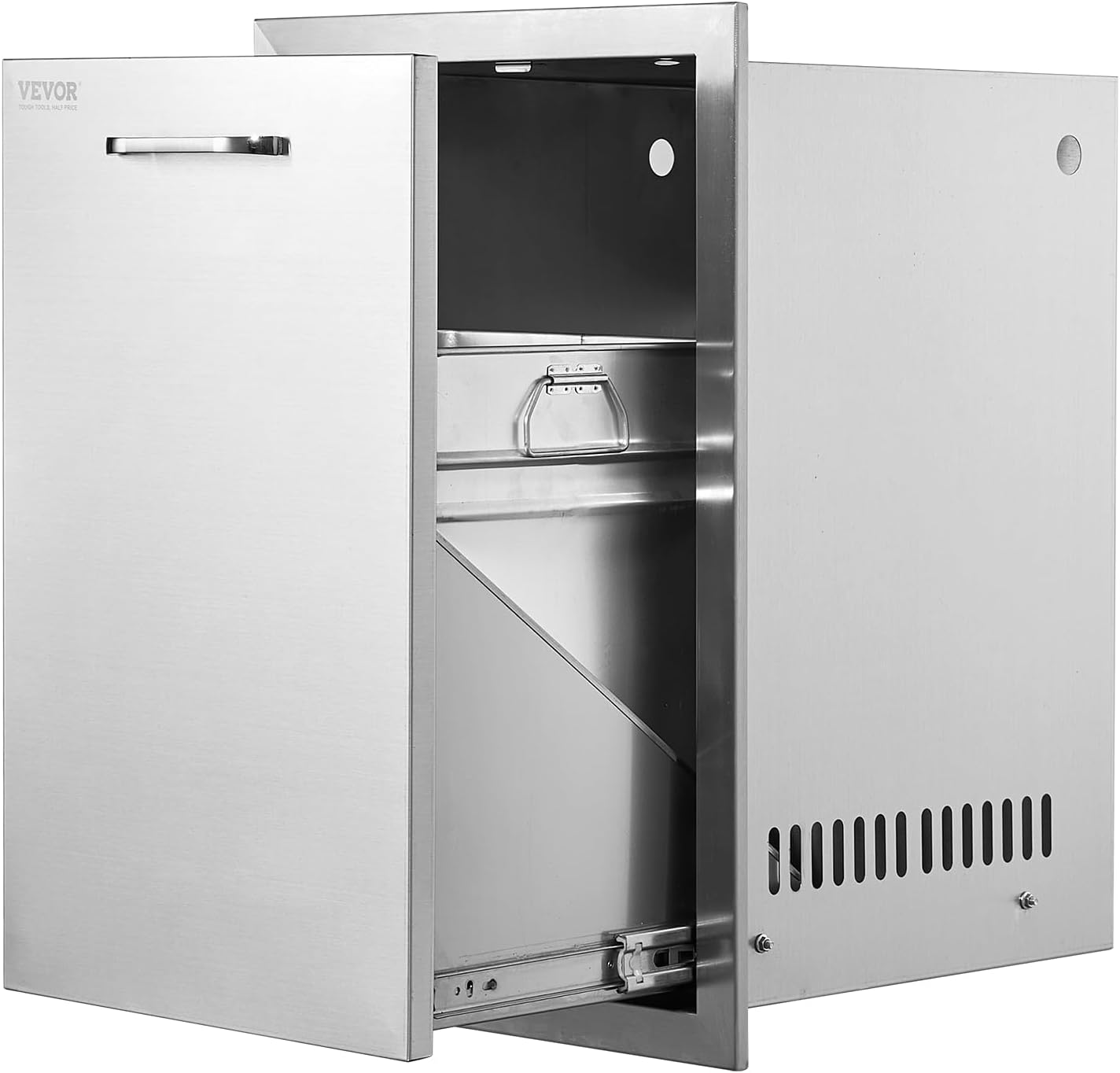 VEVOR Outdoor Kitchen Trash Drawer for BBQ Islands and More