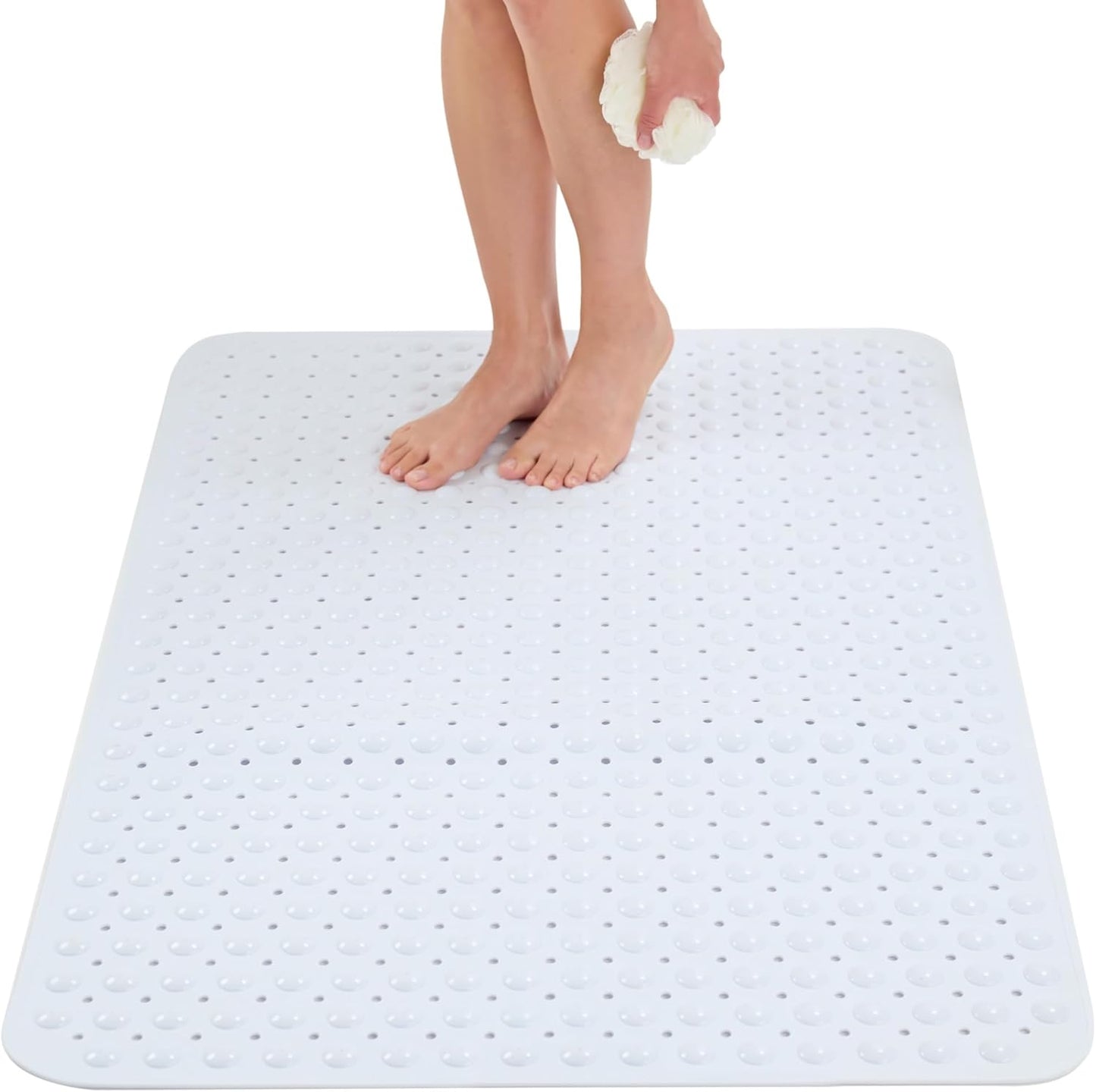 ENKOSI Extra Large Non Slip Shower Mat for Safe Bathing Experience