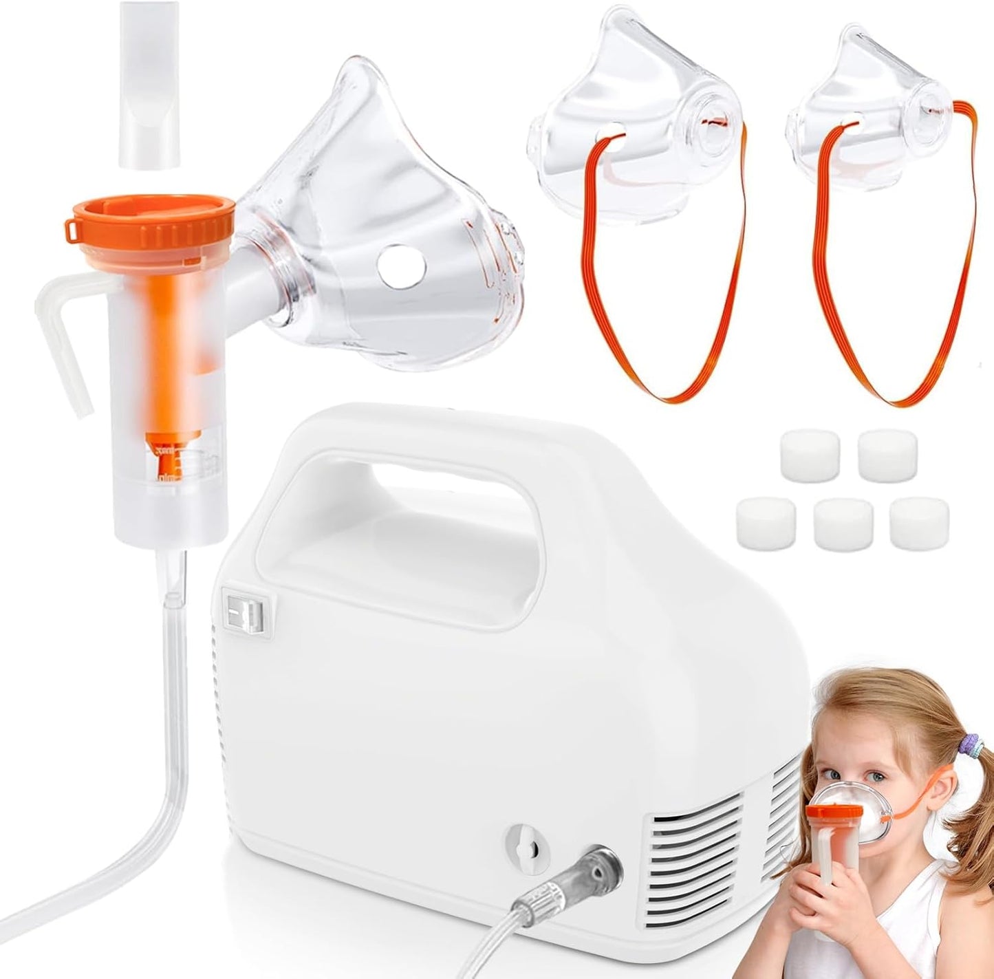 Fenaydan Portable Compressor Nebulizer Kit