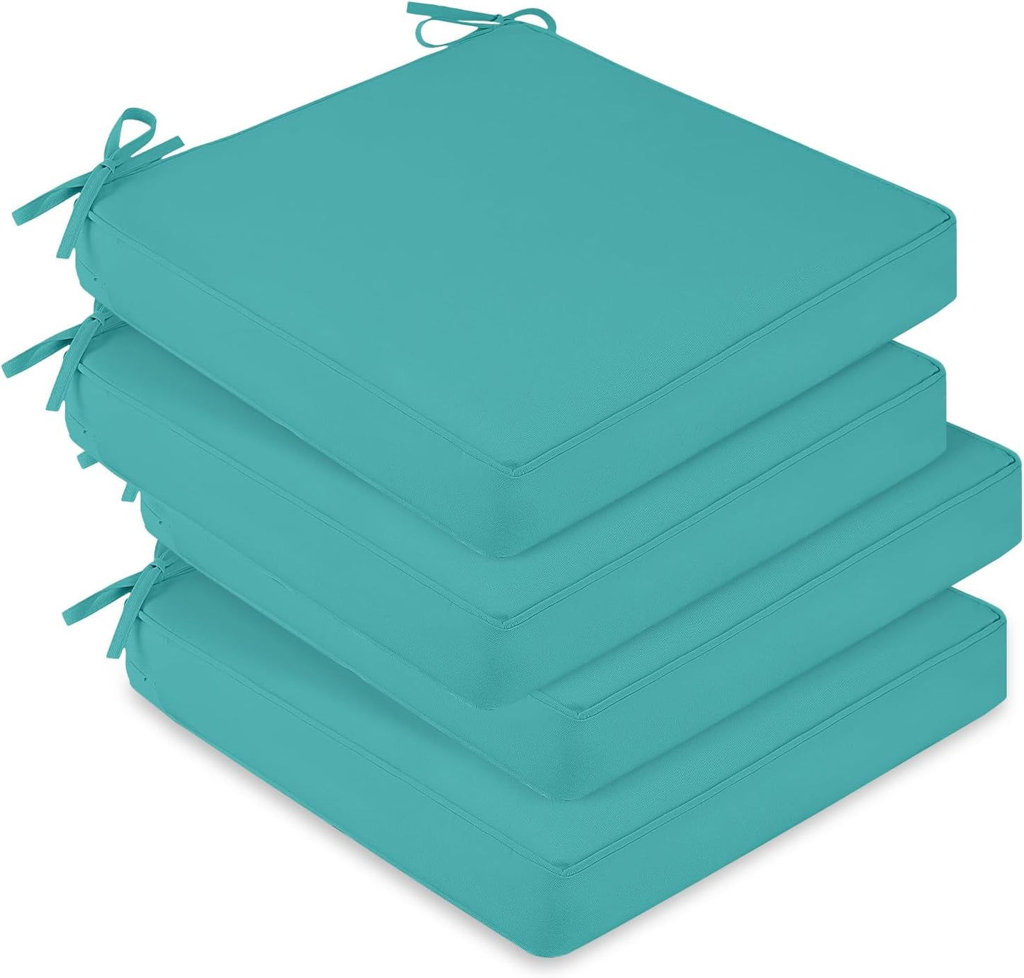 Waterproof Outdoor Chair Cushions Set of 4 for Patio Comfort