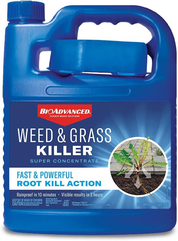 Fast Acting Weed & Grass Killer Super Concentrate, 64-Ounce