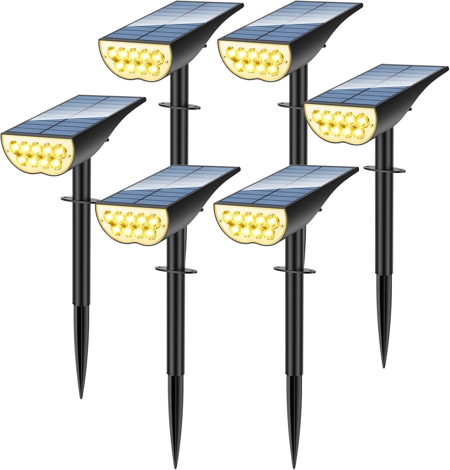 Solar Spot Lights Outdoor Waterproof IP65 for Garden Pathway