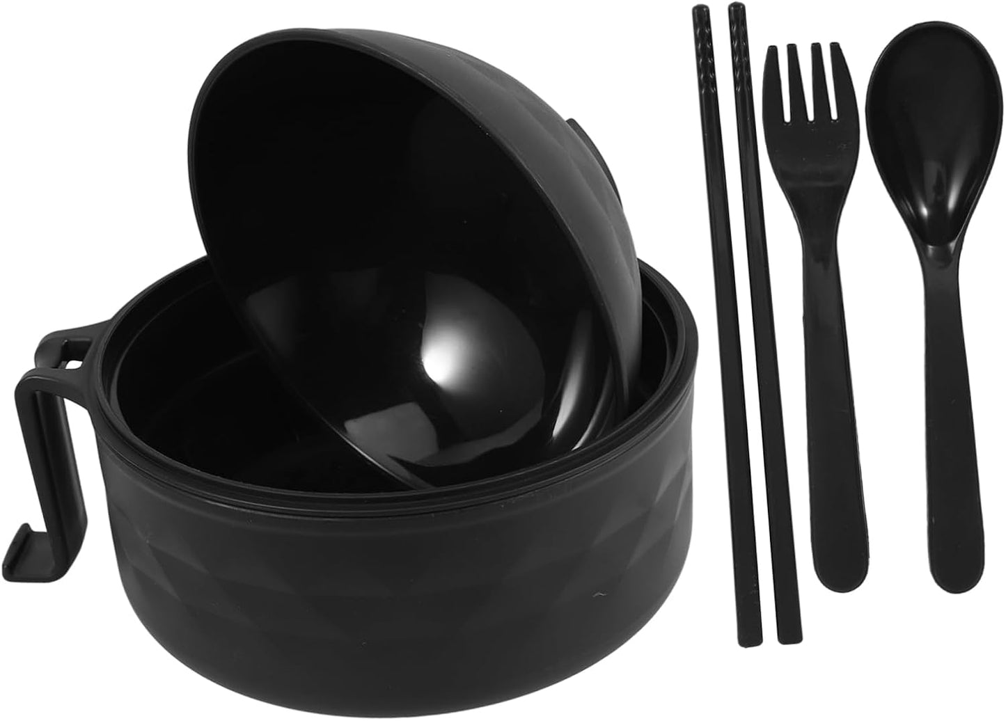 Cute Microwave Ramen Noodle Cooker - Easy Strain Lid