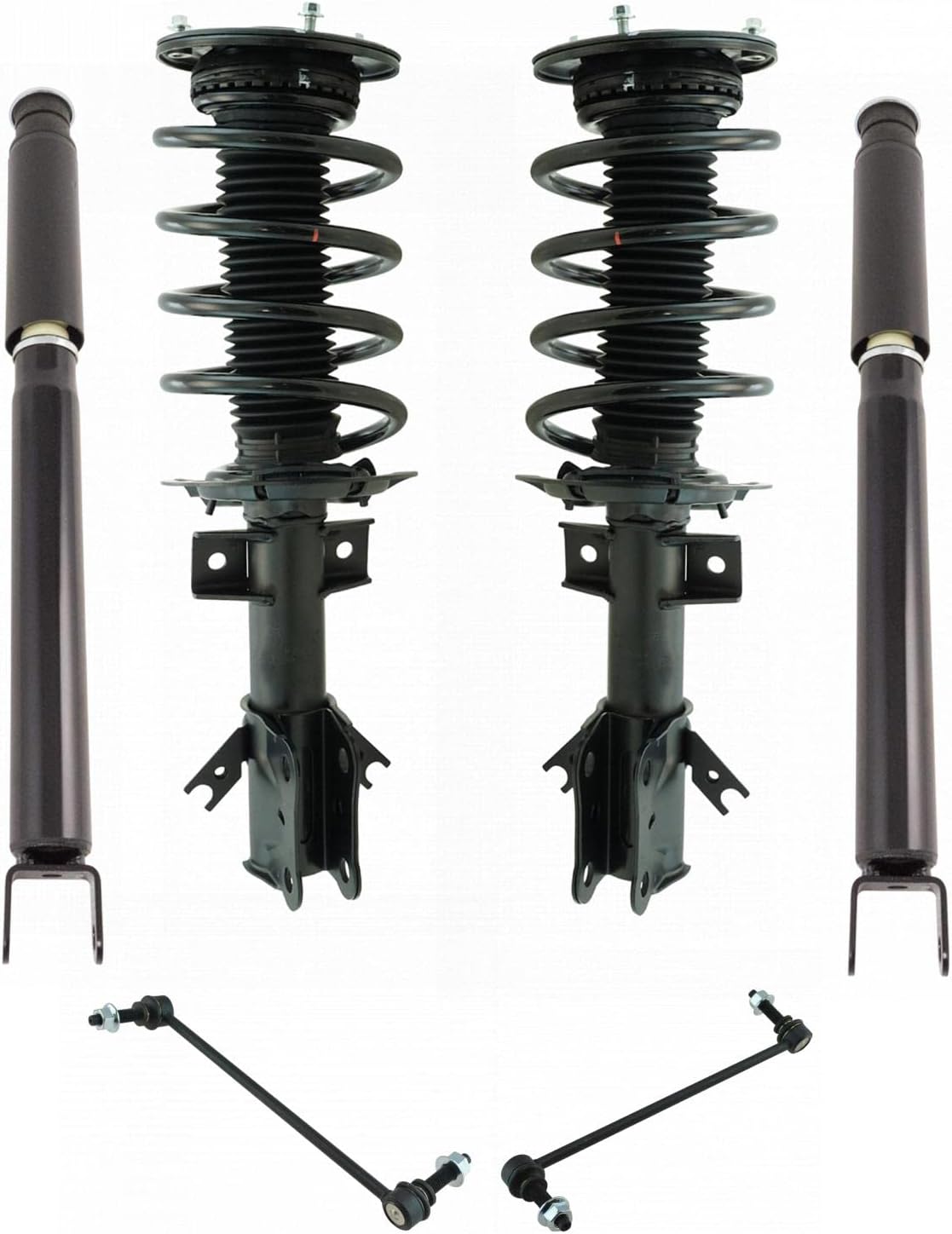 TRQ Complete Suspension Kit for 2013-2019 Ford Explorer Vehicles