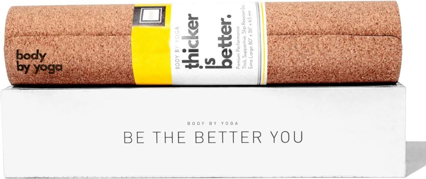 Premium Cork Yoga Mat - Ultimate Grip & Support
