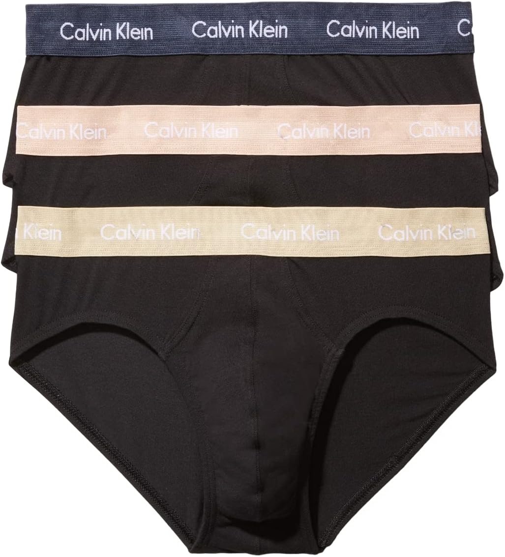 Calvin Klein Men's Cotton Stretch Briefs 3-Pack for Comfort