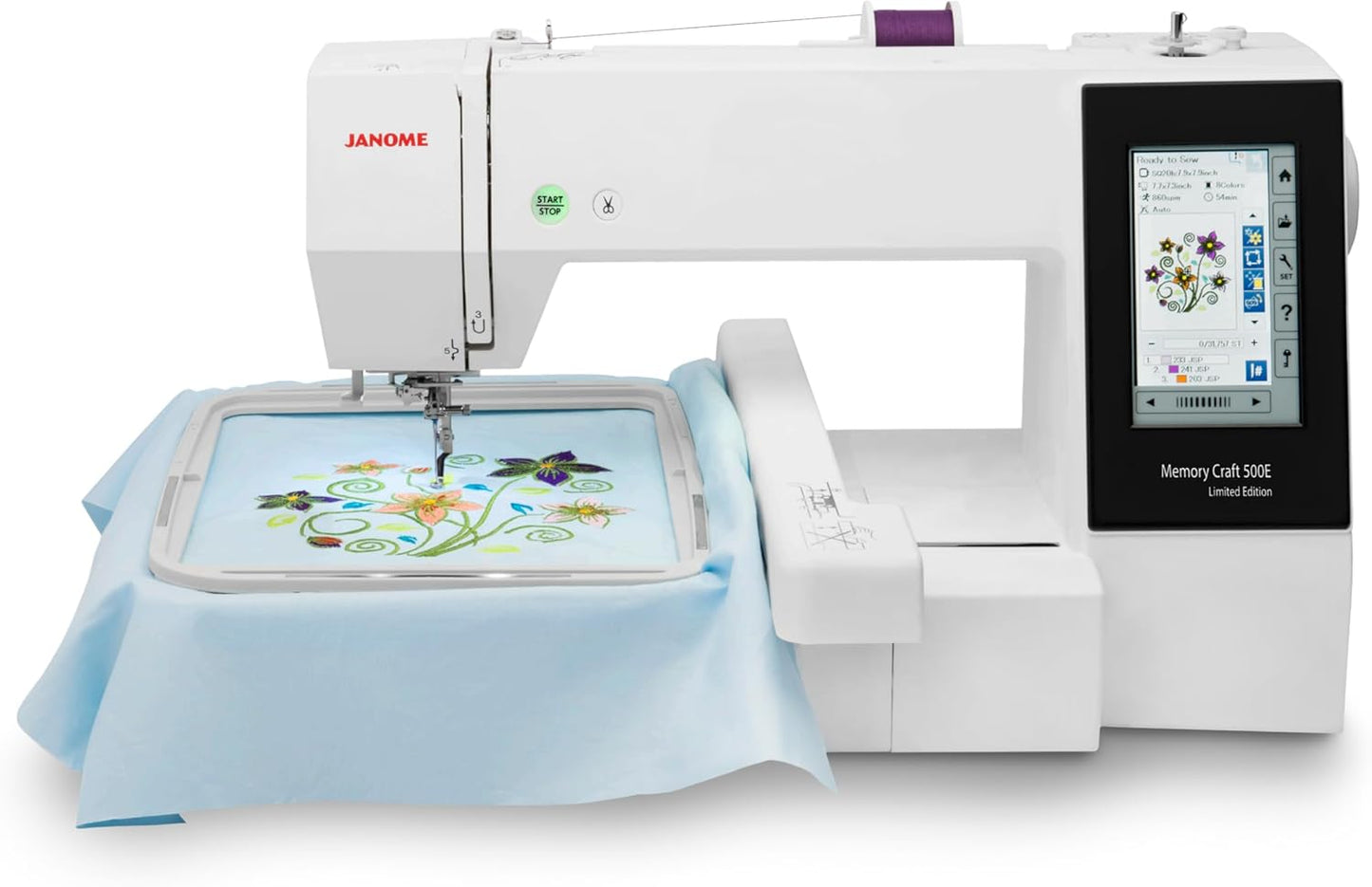 Janome 500e LE: Limitless Embroidery Creativity