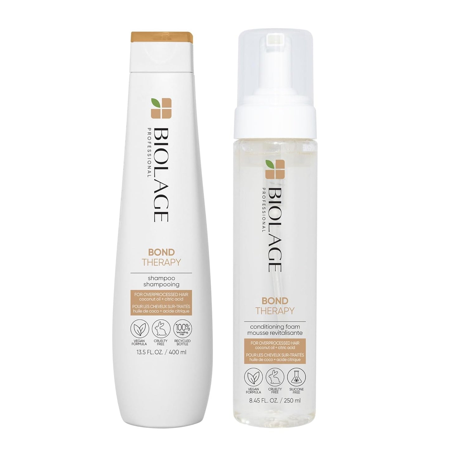 BIOLAGE Bond Therapy Set - Strengthens Hair, Breakage-Reducing, Paraben-Free