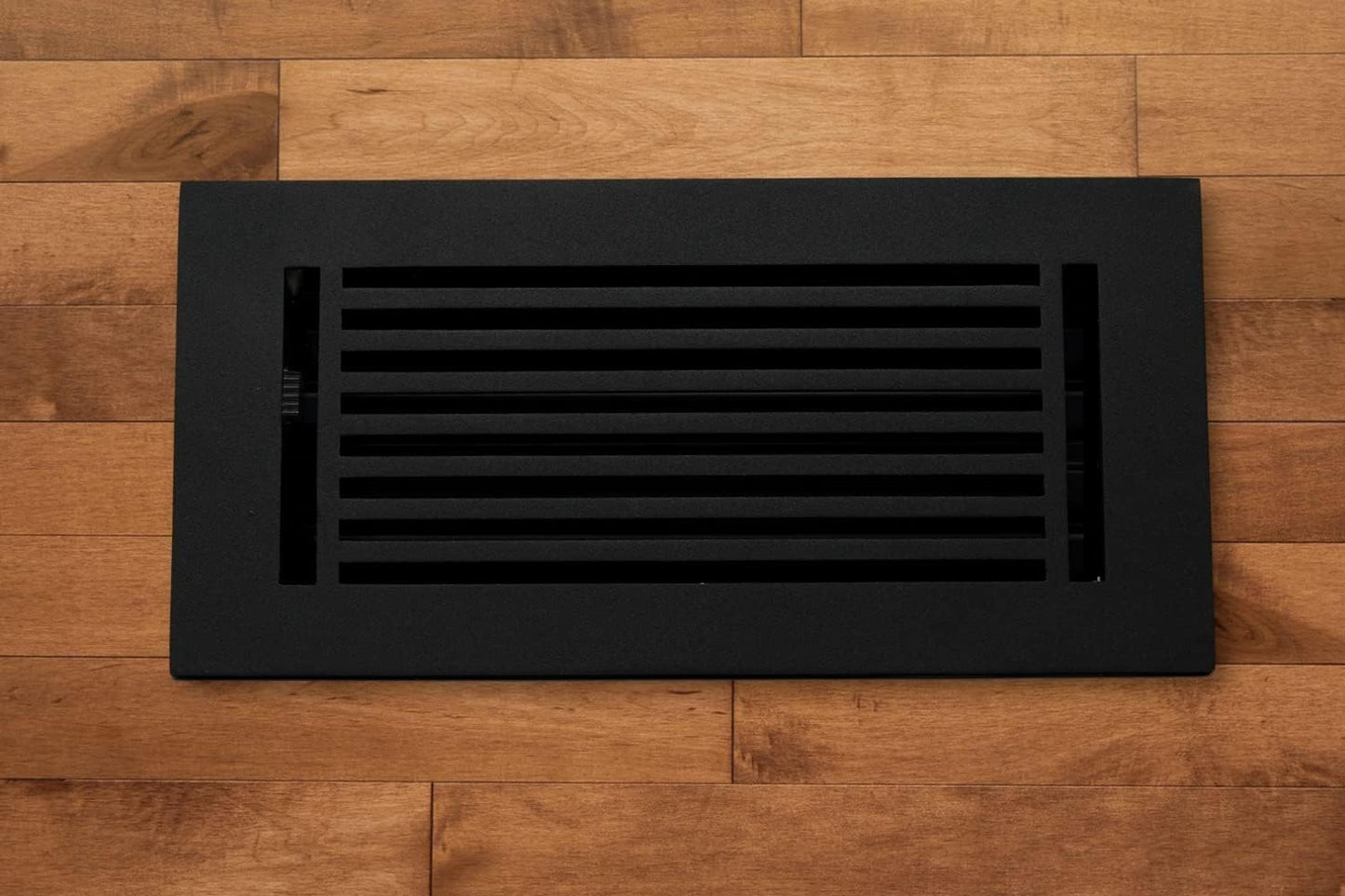 Madelyn Carter 6 x 10 Cast Aluminum Linear Bar Vent Cover - Black
