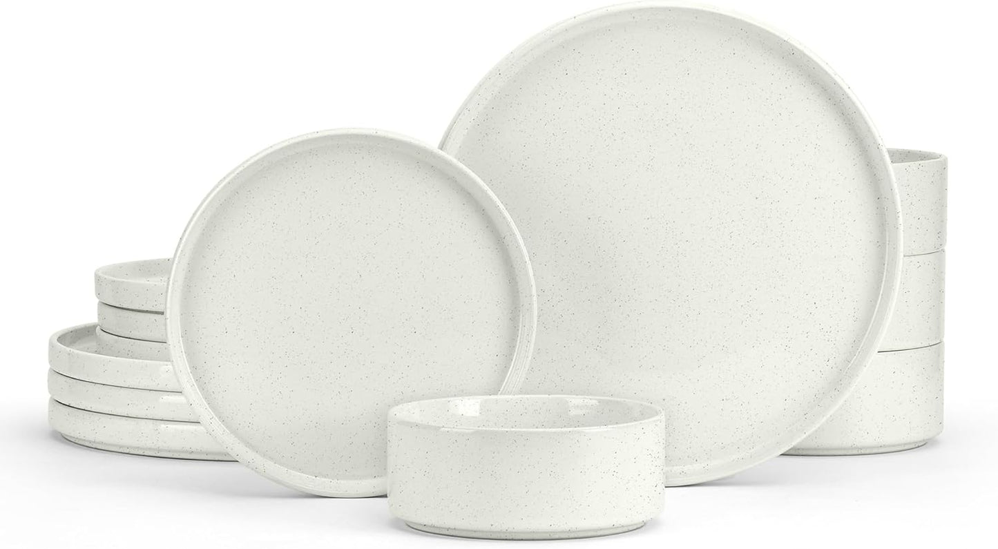 E-far Stoneware Dinnerware Sets for Modern Dining Experience