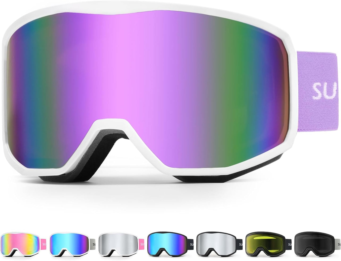 Supertrip Ski Goggles: Clear Vision on Snow