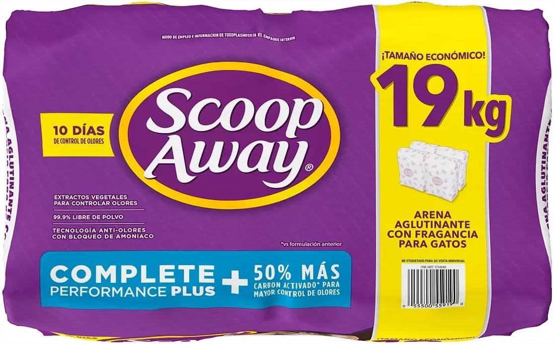 Scoop Away Cat Spot Litter for Maximum Clumping and Odor Control