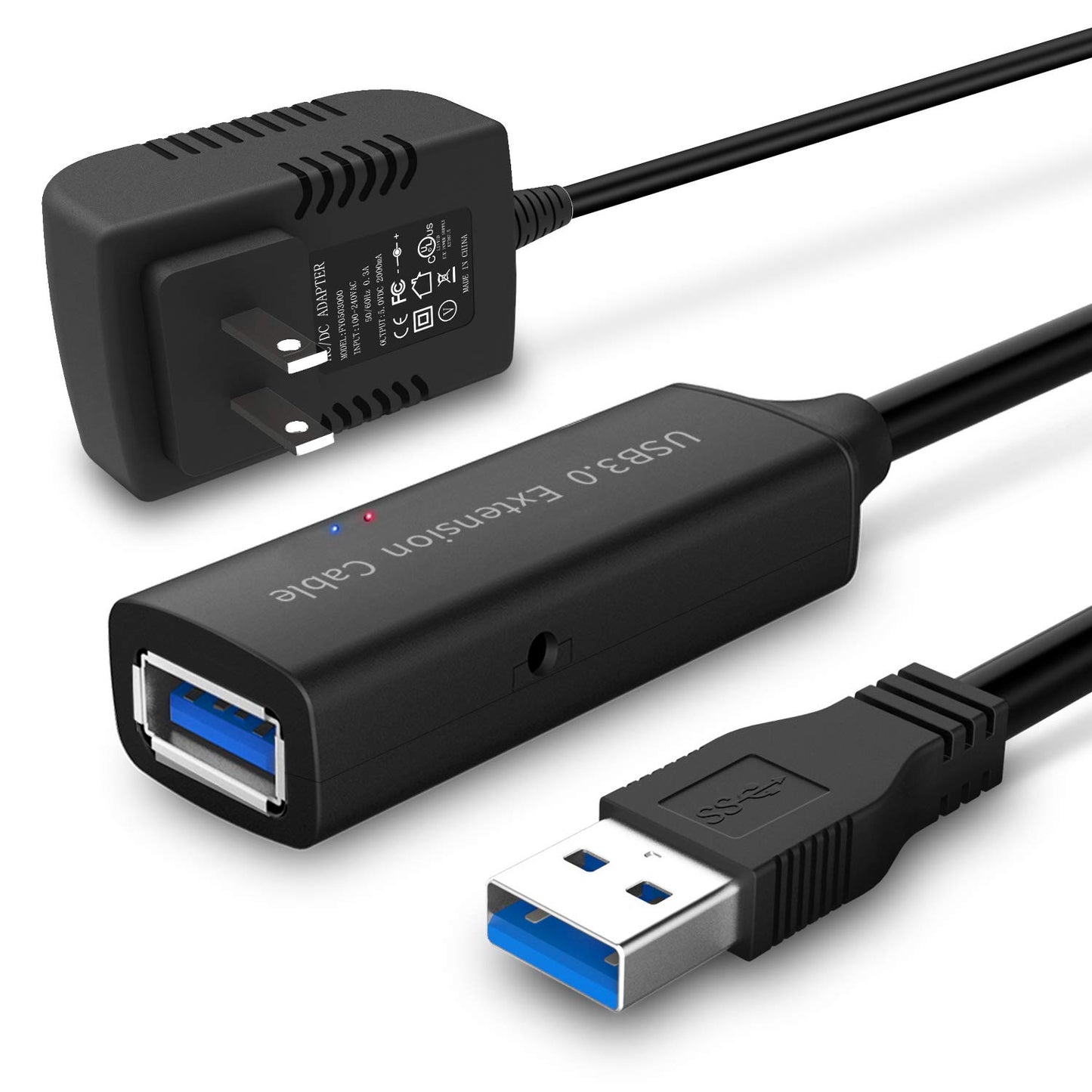 32ft USB 3.0 Extension Cord for Enhanced Connectivity