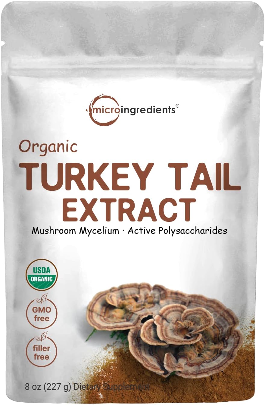 Organic Turkey Tail Mushroom Powder | Immune Support