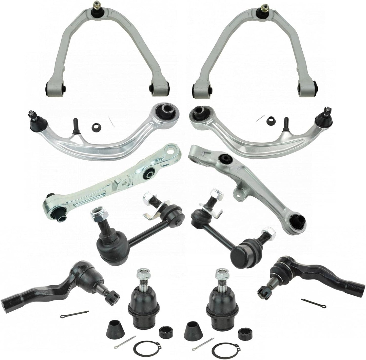 TRQ Front Steering & Suspension Kit for INFINITI G35 & Nissan 350Z