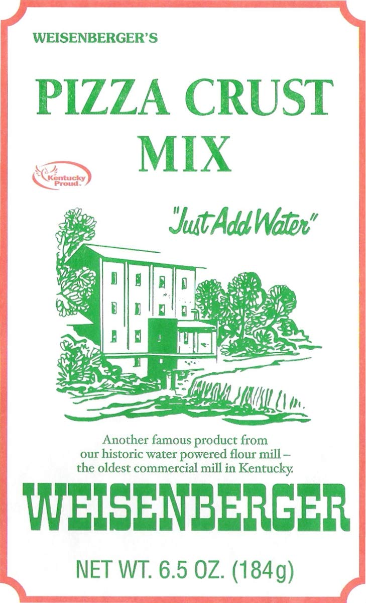 Weisenberger Pizza Crust Mix for Homemade Pizza Dough in Minutes
