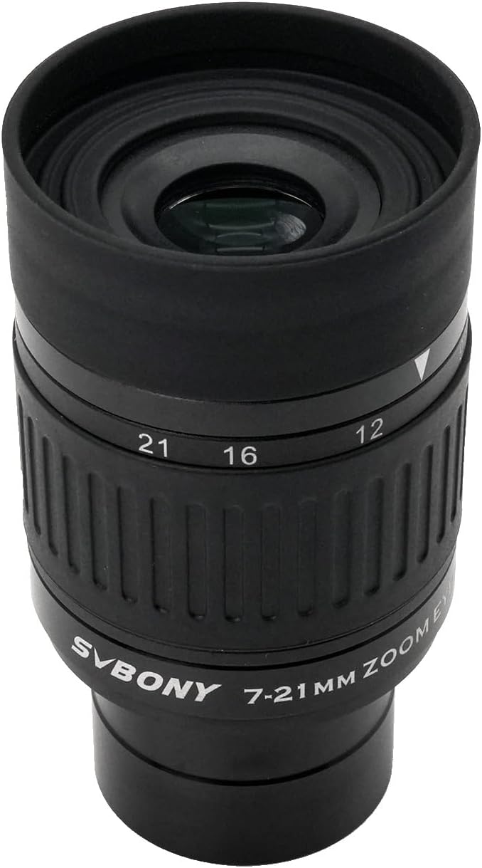 SVBONY SV135 1.25 Zoom Eyepiece for Telescopes - Versatile Viewing