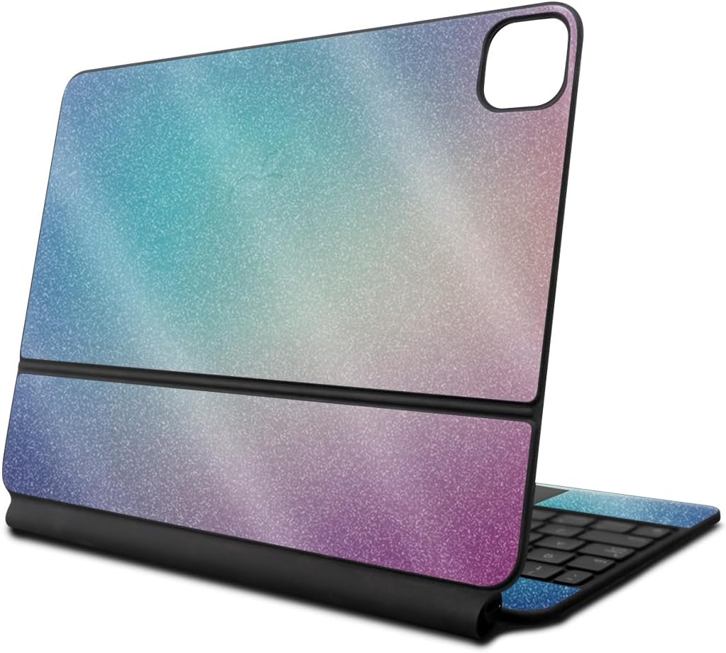 Glossy Glitter Skin for Apple Magic Keyboard - Vivid Fog Design