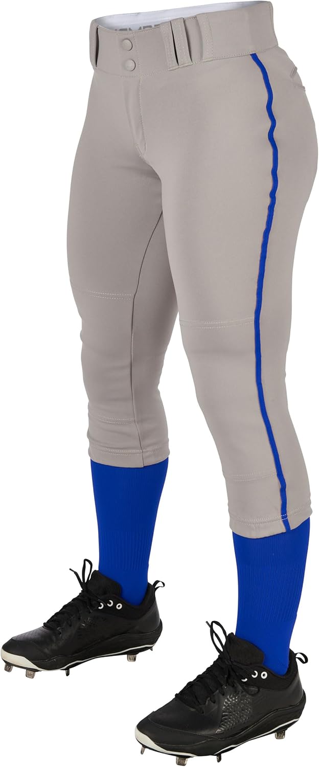CHAMPRO Women's Tournament Low Rise Softball Pants for Comfort