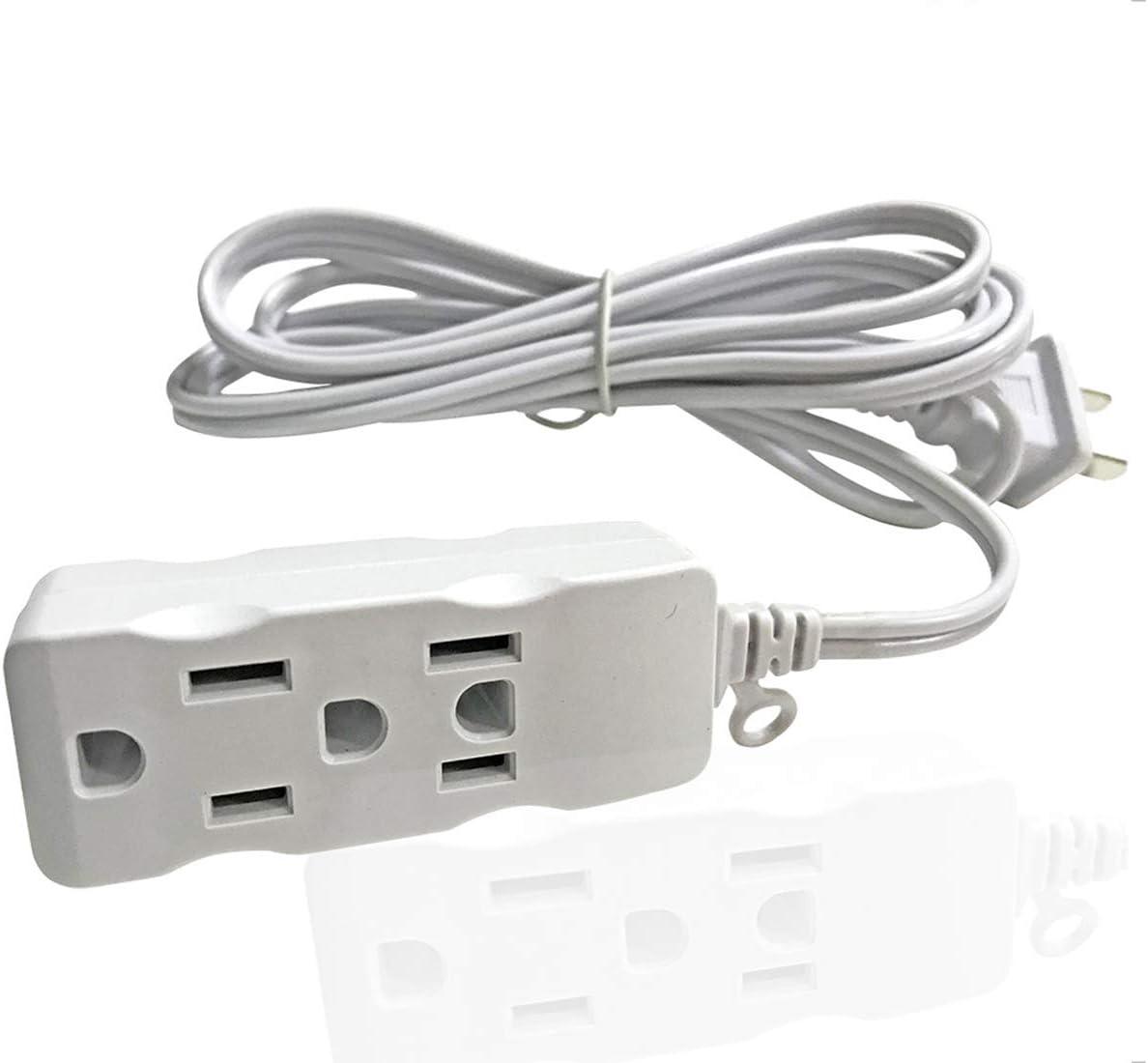 3-Outlet Surge Protector Power Strip - Ultimate Extension Solution