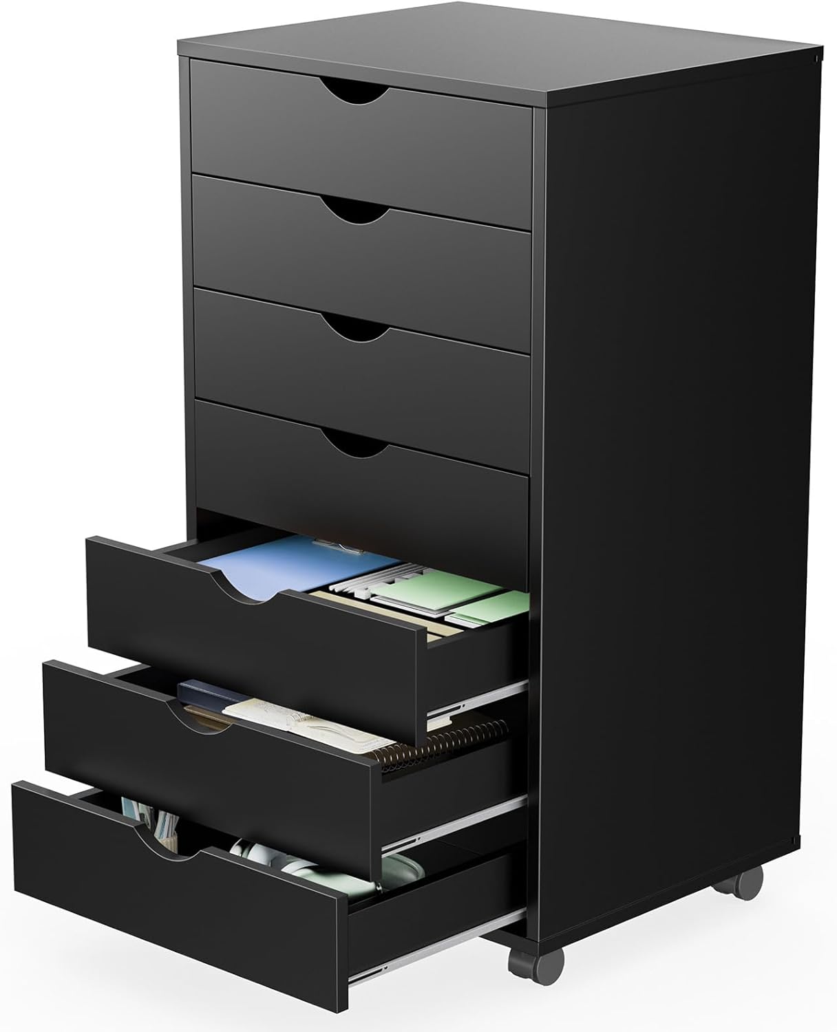 Mobile 7-Drawer Chest - Organize in Style!