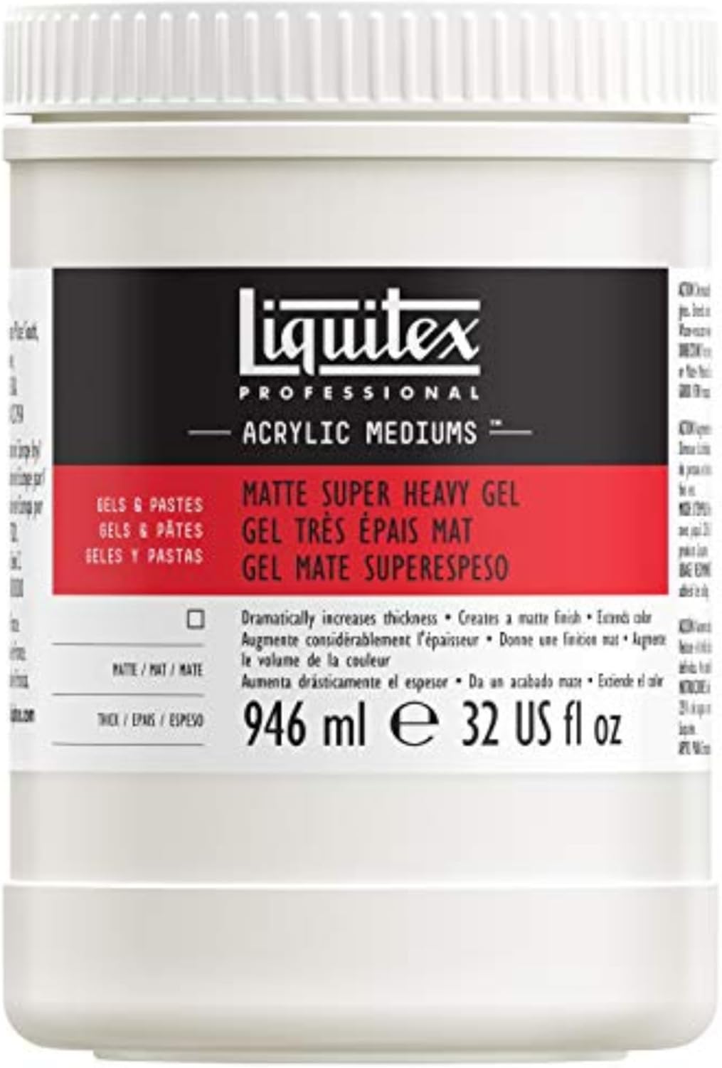 Liquitex Professional Matte Super Heavy Gel Medium for Artists