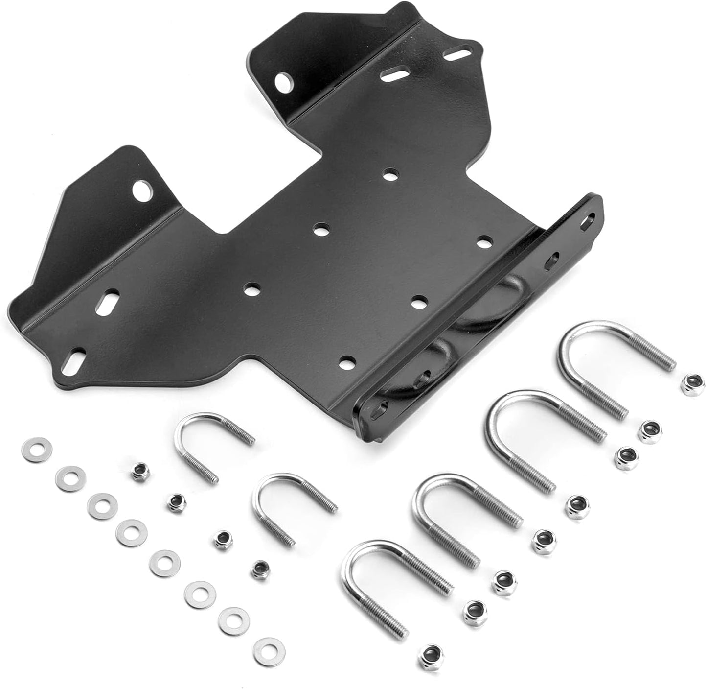 Heavy Duty Winch Mount Bracket Plate for Kawasaki Brute Force
