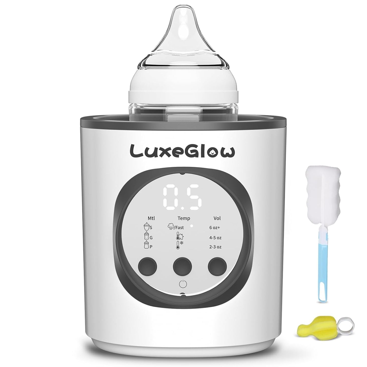 LuxeGlow Fast Baby Bottle Warmer - Preserve Nutrients