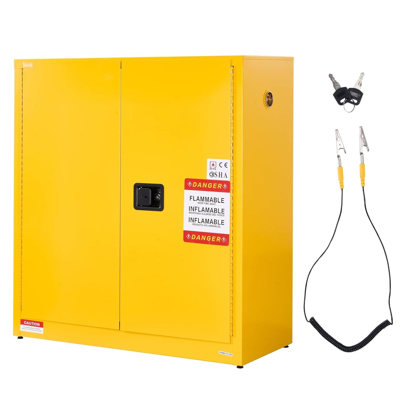VEVOR Flammable Storage Cabinet for Safe Liquid Storage Needs