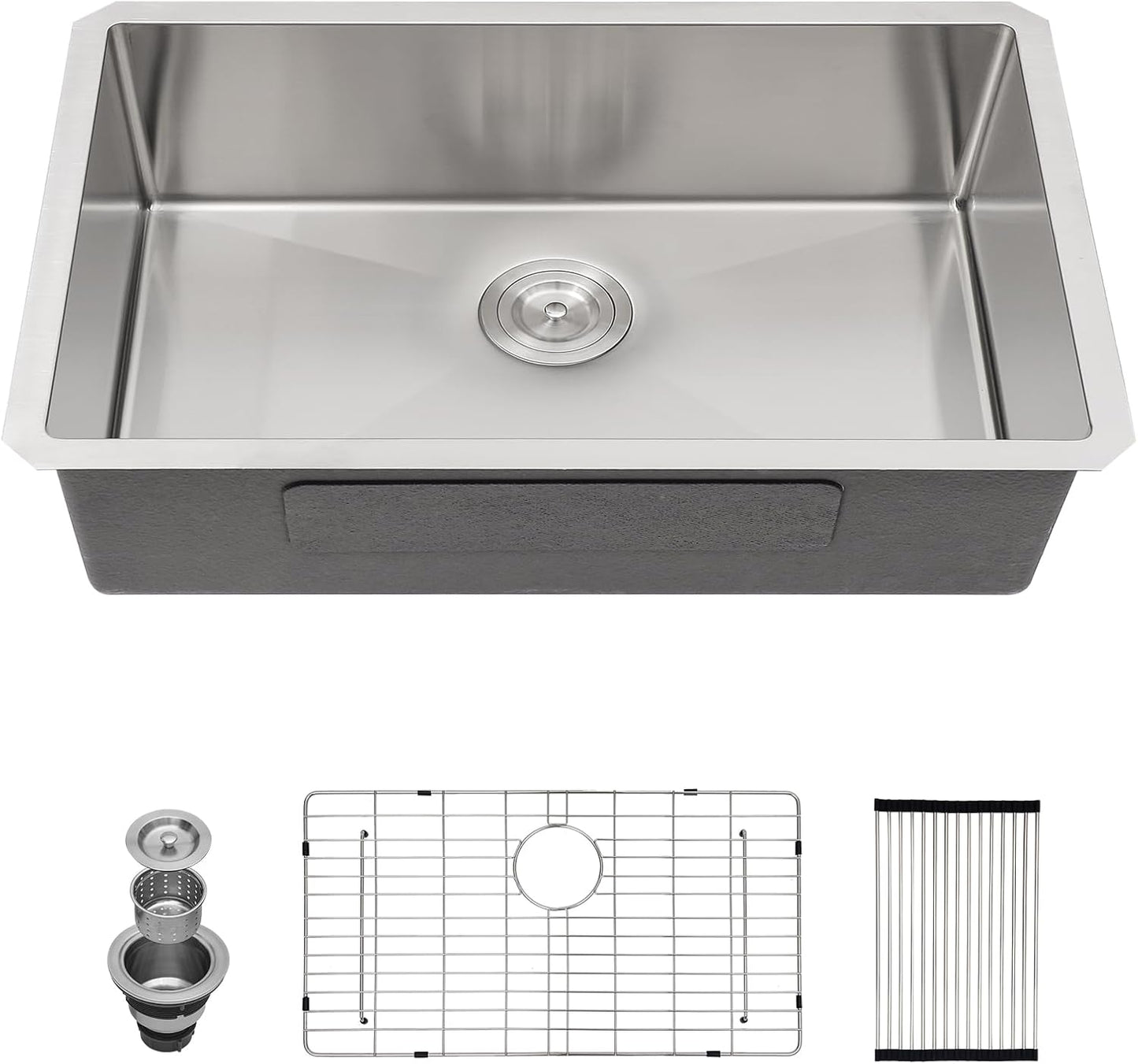 33 Inch Undermount Kitchen Sink by Couoko - Durable Design