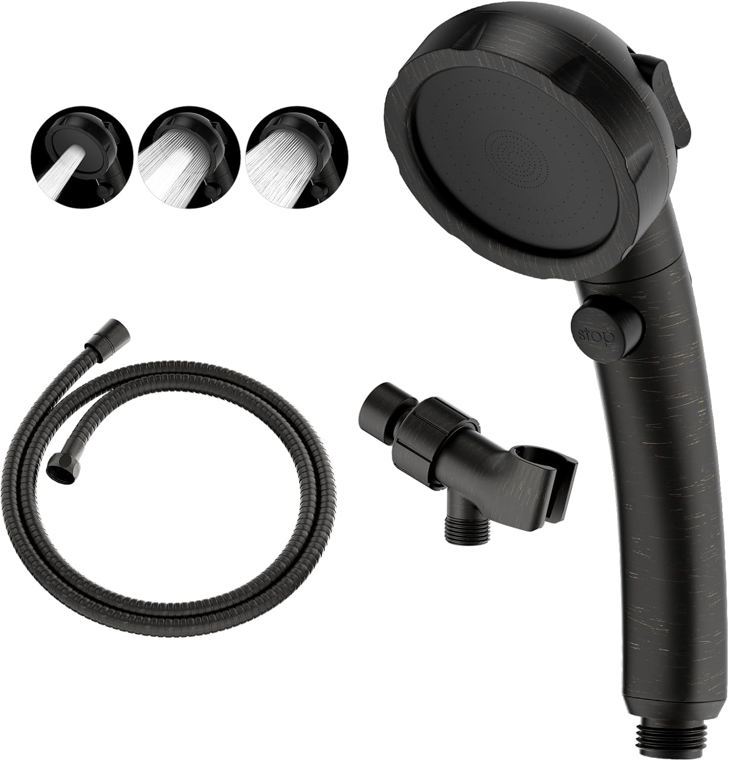 KAIYING High Pressure Oil-Rubbed Bronze Handheld Shower Head