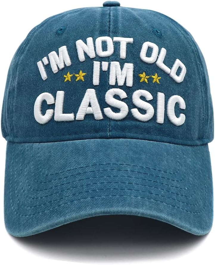 I'm Not Old Washed Hat - Perfect Retirement Gift