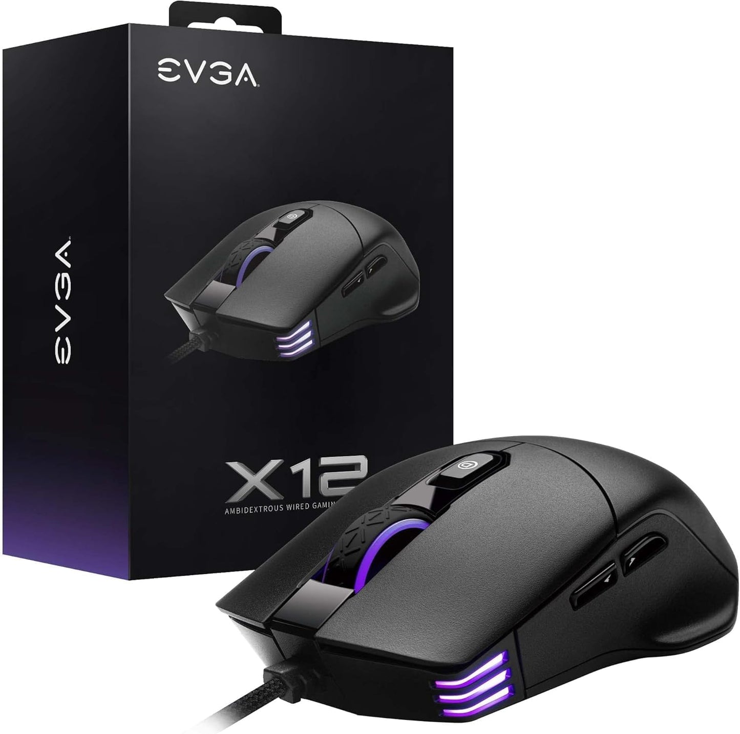 EVGA X12 Gaming Mouse: Dual Sensor Precision