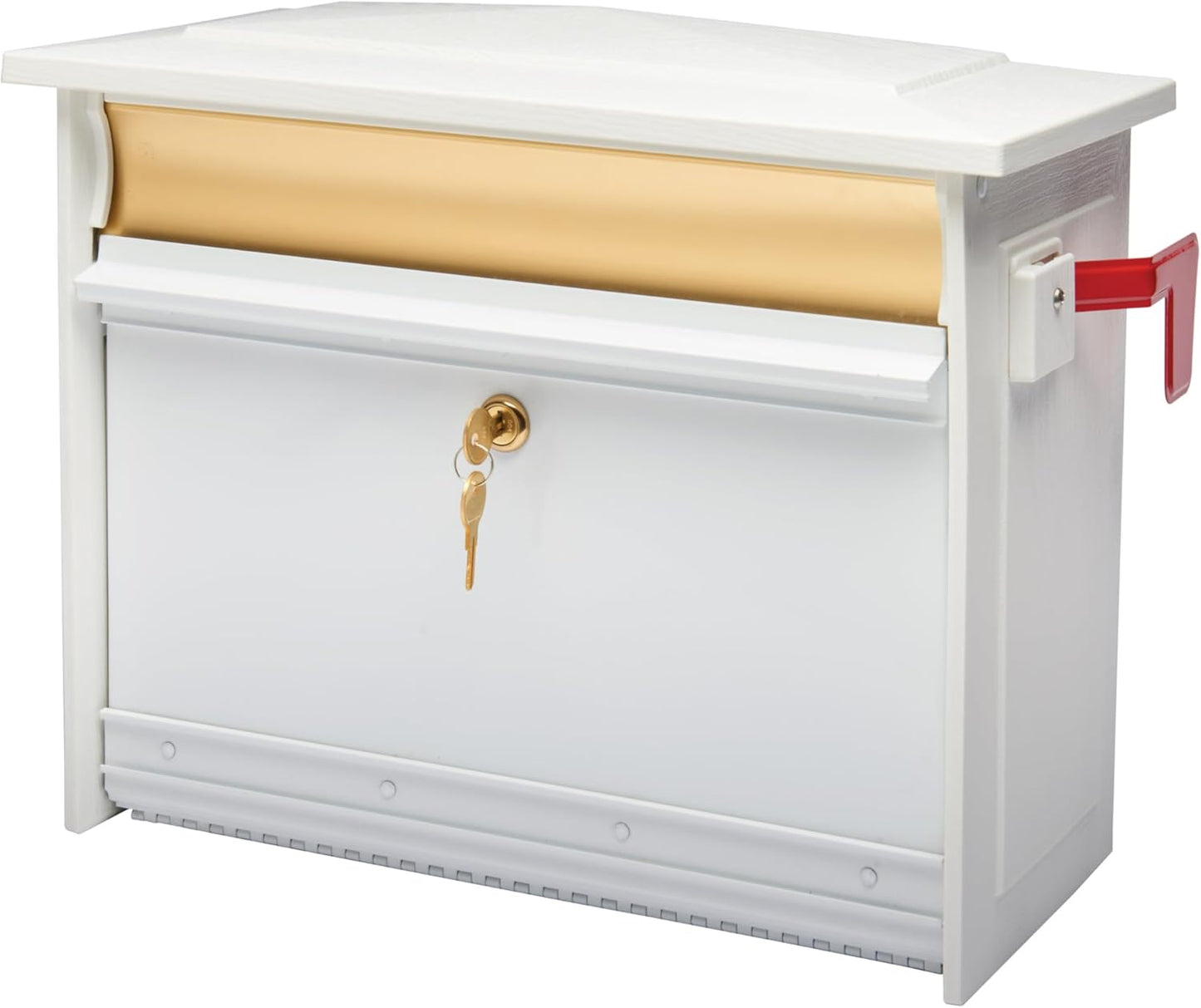 MailSafe Locking Wall-Mounted Mailbox for Secure Deliveries